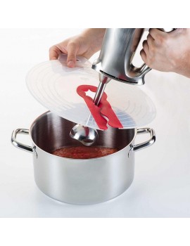 P Prettyia Plastic Splash Guard Splatter Whisking Mixing Bowl Cover Cake Baking Tool Lid Kitchen Cooking Tool Household - B07GWP4JZSZ