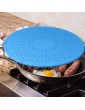 Splatter Screen 29cm Pan Cover with Folding Handle Heat Insulation Splatter Guard Multifunctional Splash Guard for Cooking and Frying Cleaning Brush - B095SF5JG8C