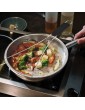 Splatter Screen,2 Pcs Frying Pan Cover Splatter Screen,Stainless Steel Pan Protector Grease Guard,Non-Stick Extra Fine Mesh Weave Cover with Silicone Handle for Cooking,Frying25cm+29cm - B09KNB189BB