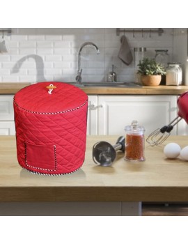 Electric Pressure Cooker Cover Anti Dust Cover with Pocket Kitchen Appliance for Accessories 8Quart Red,Kitchen Accessories - B09ZP71C1TE