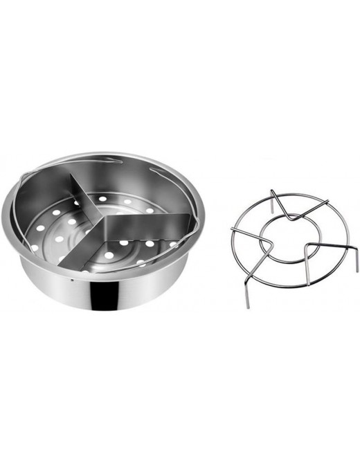 LAKIOMZ Steamer Basket Rack Set Stainless Steel 304 for Pressure Cooker Accessories for Pressure Cooker Accessories - B07PR56RXMS