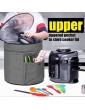 Luxja Pressure Cooker Cover Compatible with 5.7 Litre and 7.6 Litre Ninja Foodi with Zippered Pocket for lid Dust Cover for Ninja Pressure Cooker Wipeable Foil Lining Grey - B088T5XVCXG