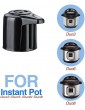 Steam Release Handle for Instant Pot 3 5 6 8 Qt Quart Pressure Cooker Valve Replacement Part Accessories - B07R47WHXBP
