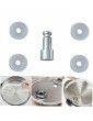 Universal Replacement Floater and Sealer for Kitchen Pressure Cooker Float Valve Seal Rings Pressure Cookers Parts 8PCS - B08VGJJN98E