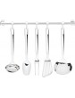 Giannini 6441 Factotum Set 6 Pieces Kitchen Tools with Wall Rack Non-Toxic Multicolor - B07DDXMTKZY