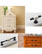 AI-Home Cabinet Knobs Vintage Porcelain Door Handles for Cupboard Kitchen Home Decor Black1 Single Hole - B0778R9RC2F