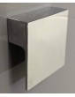 Handles & Ironmongery Polished Chrome 60Mm Square L Shape Pull Knob Kitchen Cupboard Door Handle-68220 - B00GMI6P6CL