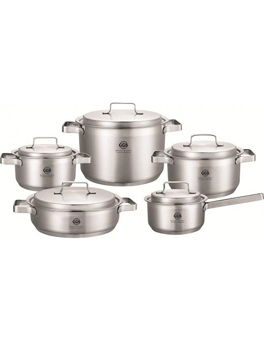 10-piece cooking pot set - B0B2X7323YM
