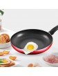 EIERFSKIOT frying pan non-stick,non stick frying pan,cast iron skillet Household Frying Pan Non-Stick Pan Scratch-Resistant Cookware with Lid Suitable for Induction Cooker Electric Stove and Gas St - B097PNJBGBL