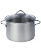 Fissler Vienna Induction Set Frying & Cooking Pot Casserole Stainless Steel 5Pcs. - B00MHNRLUAD