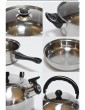 JJZXD Stainless Steel Pot Pot Soup Pot Casserole Set Pots And Pans Non-Stick Pot Kettle Milk Hot Pot Kitchen Cooking Color : A Size - B09X9GQ3FSB