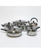 JJZXD Stainless Steel Pot Pot Soup Pot Casserole Set Pots And Pans Non-Stick Pot Kettle Milk Hot Pot Kitchen Cooking Color : A Size - B09X9GQ3FSB