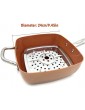 Non-Stick pan Set 4 Pieces with 10 inch Kitchen Accessories for Square Frying Pans - B08GKM9YY4R