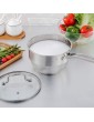 ZLDGYG Double Layer Non Stick Soup Milk Pan Multi Purpose Boiler Hot Pot With Steamer Rack Composite Stainless Steel Vacuum Po - B08LKQQKL1X