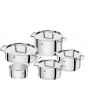 ZWILLING Stainless Steel Cookware Gloss Grey - B0159B559KU