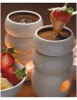 BDRSRX Cheese Fondue Fondue Set With 2 Forks Melting Pot For Cheese Chocolate And Tapas White Meat Fondue Sets Color : White Size : 7x3.8cm Color : White Size : 7x3.8cm - B09LQLFBFXZ