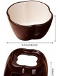 Fondue Set DIY Ceramic Chocolate Fondue Pot Suitable For Cheese Cheese Fondue Sets For Home Cooking Tools Fondue Maker Set - B0987RJLBDX