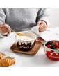 KJ586ZHU Chocolate Melting Pot Hot Pot Set Dessert Cheese Fondue Set With Fork Reusable Hot Melting Pot Base For Family Dinner PartyColor:red - B09T329T7QA