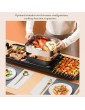 Electric Grills With Removable Hot Pot Portable Electric Barbecue Grill Indoor Chafing Dish Large Capacity Household Multifunctional Non-Stick Pan Electric Cooker Color : Package 1 - B09FJBWLG6A