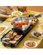 Electric Grills With Removable Hot Pot Portable Electric Barbecue Grill Indoor Chafing Dish Large Capacity Household Multifunctional Non-Stick Pan Electric Cooker Color : Package 1 - B09FJBWLG6A