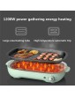 Linjolly Multifunction Electric Grill Detachable and Easy to Clean Cooking 4l Hot Frying Pan + 6 Discs 1200 W 220 V - B09F6QZMWVL