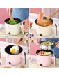 SHANG-JUN 220V Multifunctional Electric Cooker Heating Pan Electric Cooking Pot Machine Hotpot Noodles Rice Eggs Soup Double Steamer For Dorm and Office Color : Smart K2 220V - B09VKMGJDGO