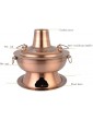 XD Designs Hot Pot Copper-Stainless Steel Traditional Charcoal Heated Soup Steam Boiler Kitchen Gadgets Cookware 32cm - B0B2J9696KE