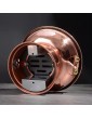 XINDONG Electric Fondues ，Electric Carbon Dual-purpose Pure Copper Hot Pot Meat Charcoal Warm Copper Pot Household Plug-in Copper Fire Boiler Color : Mandarin duck - B09SVBSHJFD