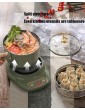 YNB Multifunction Electric Hot Pot 1.8L Mini Rapid Noodles Cooker Round Electric Skillet Non-Stick Pan Separate Design Shabu Shabu for Home - B0B1CQCTGCJ