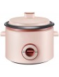 YNB Multifunctional Rice Cooker 3L Portable Electric Hot Pot 500W Rapid Noodles Pan Non-Stick Electric Skillet for Travel Dorm,Without Steamer - B0B1ZF9RRZK