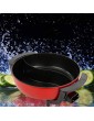 ZHGYD Shabu Shabu Hot Pot Electric Fondue Double Handle and Partition Design Stew Boil Dual Use - B09SBBV1S4B