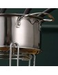 10Pcs Stainless Steel Wax Seal Warmer Cheese Fondue Set Wax Seal Furnace Stove Pot for Cheese Chocolate - B093BPK34YY