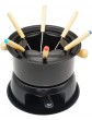 Hbaebdoo Steel Fondue Pot Set Cheese Chocolate Fondue 6 Dipping Forks and Removable Pot Melts Candy Sauce Dip - B09RPHX2PFQ
