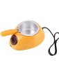 HDGRNCC Chocolate Melting Pot,Electric Single Oven Chocolate Melting Pot Boiler Fondue DIY Heater Set - B09X1RNN8GZ