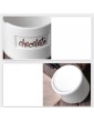 MagiDeal 6x Melting Pot Fondue Set Ceramic White Chocolate Melting Pot for Home Party Supplies - B09KV3JHNLO