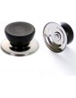 5 Pcs Kitchen Universal Replacment Stainless Steel Round Pot Cap Cover Lid Knob Handle - B07K5999WBJ