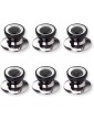 6 Pieces Kitchen Cookware Lid Handles Pot Handles Knobs Pan Lid Knobs Knob Handle Cookware Lids with 6 Screws and 6 Washers Used for Most Pot Lid Replacement Knobs - B092VVMPN1T