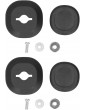 BOLORAMO Pan Lid Knob Phenolic Plastic Pan Lid Holding Handle 2Pcs Black Cookware Accessories Insulating Pot Lid Knob for Saucepan Lid Pan Lidss - B09Z292VLCO