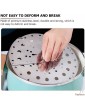 Cabilock Spill Stopper Lid Anti Spill Lid Cover Expandable Drop Lid Overflow Stopper Lid Adjustable Spill Stopper Lid Pre Perforated Spill Stopper for Pans and Pots - B09B1PPL3FO