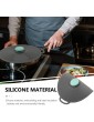 Doitool Universal Lids for Pots 1PC Pans and Skillets Silicone Smaller Lid L - B09R42KS2CL