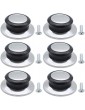 DXLing 6 Pieces Pot Lid Handle Heat-Resistant Knob Stainless Steel Bakelite Cover Knob Replacement Lifting Handle Handgrip Round Universal Home Kitchen Cookware Cover Pan Parts Set with Screws - B087M5YMMCO