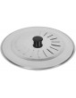 EUROXANTY® Lid for pans and pots | Multi-purpose lid | Anti-splash lid | Lid with ergonomic handle | Various diameters | Metal lid | 36 cm - B09ZLQVTZNN