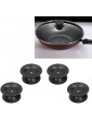 FASJ Cookware Universal Replacement Lid Knob 4PCS Pot Lid Knob Kitchen Cookware Lid Pot Cover Handle Lid Accessories Soup Pot Lids for Cookware Lids - B0B17KZD7CI