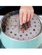 fuguzhu Expandable Drop Lid,Anti Spill Lid,Stainless Steel Expandable Drop Lid Cooking Inner Lid Steamer Basket,Pot Lid Holder,Foldable Pot Lid 1 PC - B09F9PHJDVM