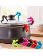 KAMAY 12 -Proof Steam Release Pot Lid Holders Silicone Lid Lifter for Pots and Pans Overcooking Stopper - B0B18RR7MZP