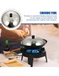 Kichvoe Stainless Steel Pot Lid Cooking Wok Pan Lid Anti Oil Splashing Pot Cover Dome Wok Cover for Frying Wok Pot Pan and Cookware 34CM - B0B2WFB2H1J