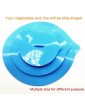 MEETOZ Steam Ship Silicone Steamer Lid Food Covers Cute Design Steaming Pot Lids and Bowl Covers Keep Food Fresh Pack of 3 - B01N0AMWIXS
