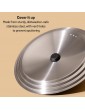 Meyer Accent Series Stainless Steel Universal Pots and Pan Cookware Lid Large Matte Black - B09JRPDKBXV
