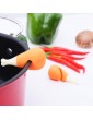 Spill Proof Lid Lifters Carrot Shape Silicone Lid Lifters for Soup Pot Heat-Resistant Silicone Kitchen Holder Rack Cover Let The Steam Release Tool - B0968HSZFWU