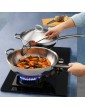 SHYPT Stainless Steel Wok no Oil Smoke Cooking Pot no Coating Non-stick Cooker Gas Cooker Household Pot - B08Z4DHZXVV